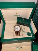 Luxe Herenhorloge Rose Gold White Dial 2025, Sieraden, Tassen en Uiterlijk, Horloges | Dames, Overige merken, Polshorloge, Nieuw