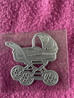 snijmal kinderwagen baby, Hobby en Vrije tijd, Kaarten | Zelf maken, Ophalen of Verzenden, Nieuw, Kind, Pons of Mal