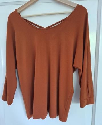 Leuk shirt - roestbruin - maat 40/42 - merk Batida 2l beschikbaar voor biedingen