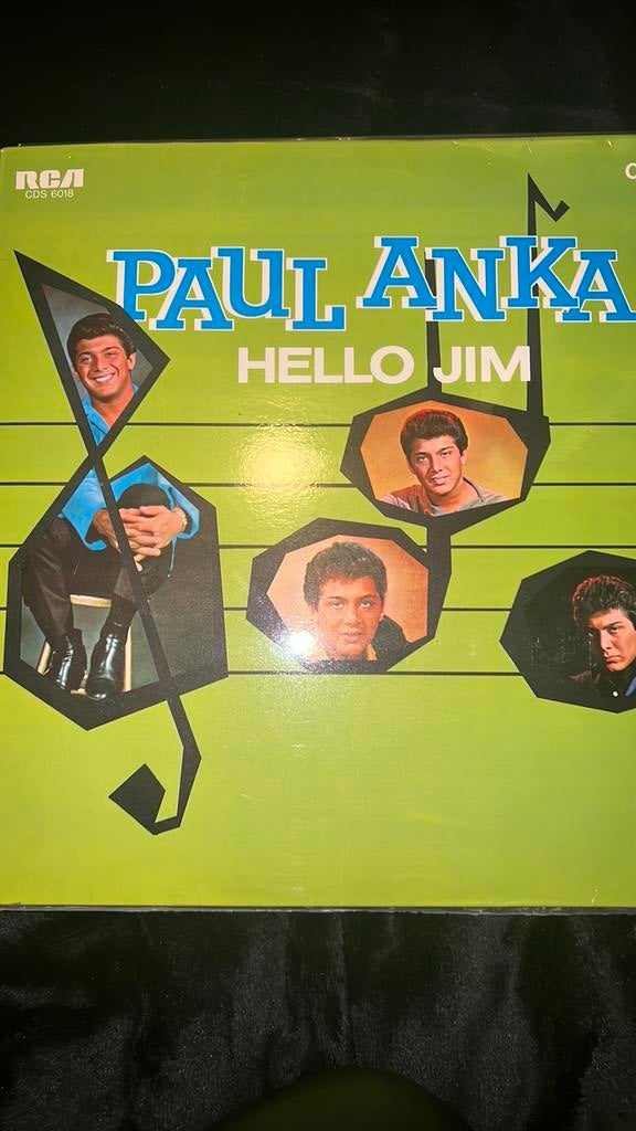 Paul Anka Hello Jim, Verzenden, Zo goed als nieuw, Overige formaten