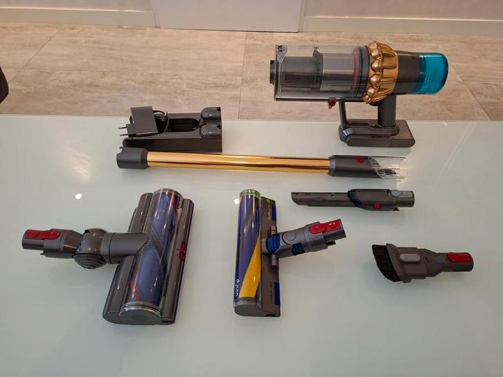 Dyson V15 Detect Absolute steelstofzuiger, Witgoed en Apparatuur, Stofzuigers, Zo goed als nieuw, Ophalen of Verzenden
