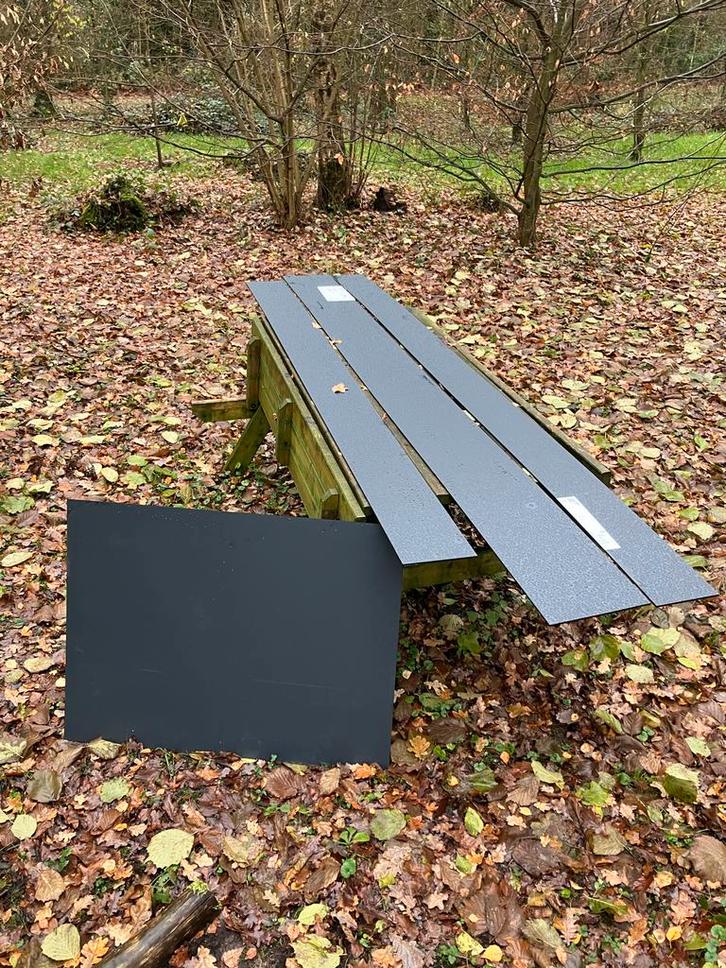 Trespa Reststukken - Ideaal voor DIY projecten, Tuin en Terras, Picknicktafels, Nieuw, Rechthoekig, Overige materialen, Ophalen