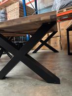 Eettafel rechthoekig 220 x 100 cm nieuw, Ophalen of Verzenden