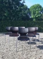 Flötotto palisander  Pagholz Stoelen - Adam Stegner, Huis en Inrichting, Stoelen, Ophalen, Gebruikt, Mid Century Design, Bruin