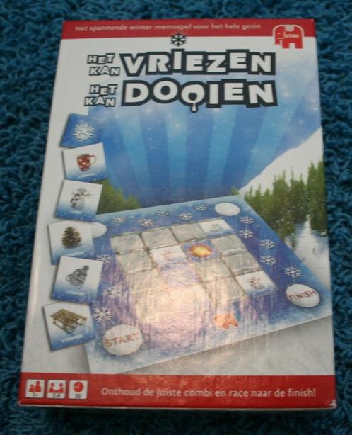 Het kan Vriezen het kan Dooien, Hobby en Vrije tijd, Gezelschapsspellen | Bordspellen, Zo goed als nieuw, Een of twee spelers