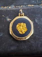 Vintage Gouden Medusa Hanger, Gebruikt, Overige voorstellingen, Ophalen of Verzenden, Goud