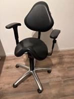 Ergonomische bureaustoel, in hoogte verstelbaar, Huis en Inrichting, Bureaustoelen, Ophalen, Zwart, Zo goed als nieuw, Bureaustoel