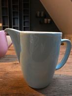 Prachtige kan 1,5 ltr. Petrus Regout Maastricht pastel, Antiek en Kunst, Antiek | Servies los, Ophalen of Verzenden