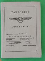 Origineel Zakboekje Luchtmacht. 1954, Verzamelen, Ophalen of Verzenden, Luchtmacht, Nederland, Overige typen