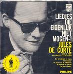 jules de corte (ep) -liedjes die eigenlijk niet mogen (1962), Gebruikt, 7 inch, Ophalen of Verzenden, EP