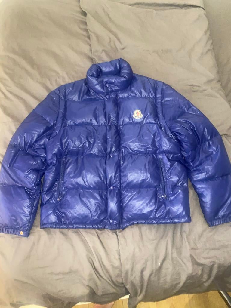 Moncler 2-in-1 Jas & Bodywarmer vintage Maat L/XL, Verzenden, Zo goed als nieuw, Maat 56/58 (XL), Blauw