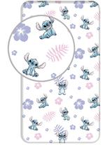 Stitch Hoeslaken 90x200 cm - Disney, Kinderen en Baby's, Kinderkamer | Beddengoed, Nieuw, Meisje, Ophalen of Verzenden, Wit