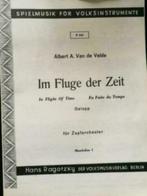 Albert A. Van de Velde - Im Fluge der Zeit, Muziek en Instrumenten, Bladmuziek, Gebruikt, Banjo of Mandoline, Ophalen of Verzenden