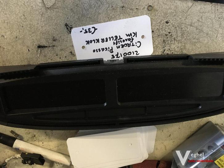 Citroen Picasso '06 digitale km teller, Auto-onderdelen, Dashboard en Schakelaars, Gebruikt, Ophalen of Verzenden