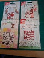 3 x Joy. Crafts Mon Ami + 1 ander merk(nellie's choice), Ophalen of Verzenden, Nieuw, Kerst, Pons of Mal