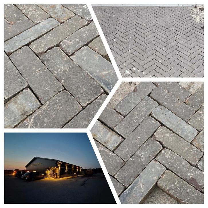 Mooie mangaan gebakken dikformaat!! Vanaf 45.00 per m2!, Tuin en Terras, Tegels en Klinkers, Nieuw, Klinkers, Keramiek, 10 m² of meer