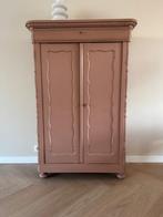 Franse linnenkast oud roze, Antiek en Kunst, Antiek | Meubels | Kasten, Ophalen