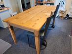 Mooie massieve tafel, Huis en Inrichting, Zo goed als nieuw, 150 tot 200 cm, Rechthoekig, 50 tot 100 cm