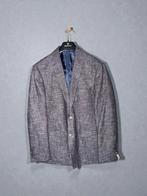 Cabano colbert blauw ruit bruin maat 58 donkerbruin, Ophalen of Verzenden, Zo goed als nieuw, Maat 56/58 (XL), Bruin