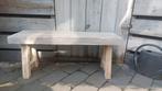Handgemaakt houten (tuin) bankje, Tuin en Terras, Ophalen, Nieuw, Rechthoekig, Hout