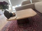 Travertin salon tafel, Huis en Inrichting, Tafels | Salontafels, 50 tot 100 cm, Vierkant, Ophalen of Verzenden, Zo goed als nieuw