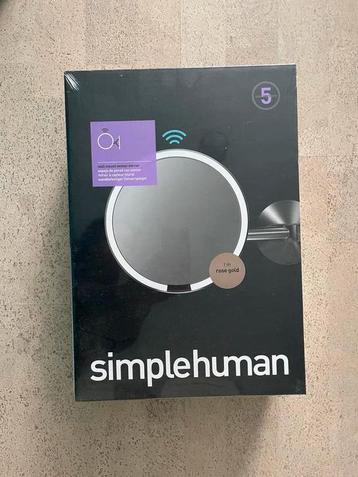 Simplehuman make up spiegel roségoud. NIEUW beschikbaar voor biedingen