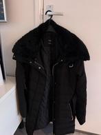 Mango Winterjas met Vacht - Maat M, Maat 38/40 (M), Mango, Zwart, Ophalen of Verzenden