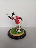 Sylvester kunsthars beeld Voetballer 15 cm nieuw in doos, Ophalen of Verzenden, Looney Tunes, Nieuw, Beeldje of Figuurtje