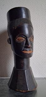 BaKuba Kuba beker DR Congo Afrika luba pende vili baule lobi, Antiek en Kunst, Verzenden