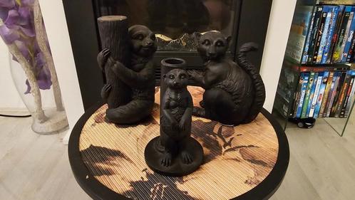 Leuke NIEUWE Stokstaart Beeldjes! Set van 3!, Verzamelen, Beelden en Beeldjes, Nieuw, Overige typen, Ophalen of Verzenden