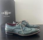 GIORGIO - blauwe schoenen - maat 43, Giorgio, Zo goed als nieuw, Veterschoenen, Verzenden