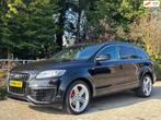 Audi Q7 3.0 TDI quattro 3x S Line met V12 ombouw 245pk, Auto's, Euro 5, Gebruikt, Zwart, Zwart