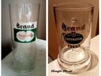 2 Vintage Brand Imperator glaasjes., Ophalen of Verzenden, Zo goed als nieuw, Glas of Glazen, Brand