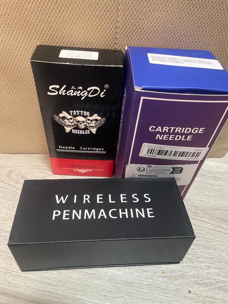 Tatto set, Sieraden, Tassen en Uiterlijk, Uiterlijk | Lichaamsverzorging, Zo goed als nieuw, Overige typen, Ophalen of Verzenden