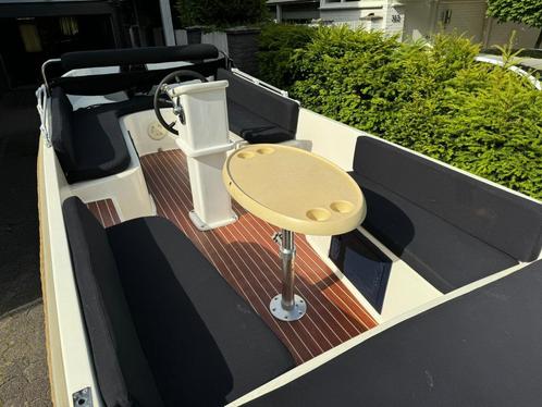 Sloep 6,15m 10 persoons + evt Trailer, Watersport en Boten, Sloepen, Nieuw, 10 tot 30 pk, 3 tot 6 meter, Binnenboordmotor, Diesel