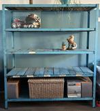 Vintage magazijn stelling, Ophalen, Gebruikt