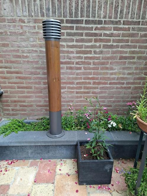 TEHOMET VALMONT Industriële staande buitenlamp paal, Tuin en Terras, Buitenverlichting, Nieuw, Overige typen, IJzer, 50 tot 250 watt
