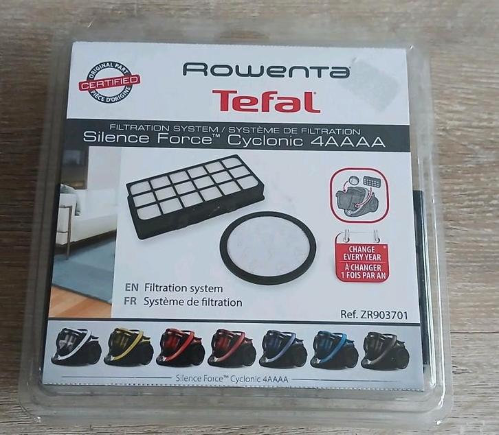 Stofzuiger filters rowenta silence force cyclonic ZR903701, Witgoed en Apparatuur, Stofzuigers, Nieuw, Ophalen of Verzenden