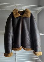 Mays & Rose leren jas Maat XL, Mays & Rose, Bruin, Maat 56/58 (XL), Ophalen of Verzenden