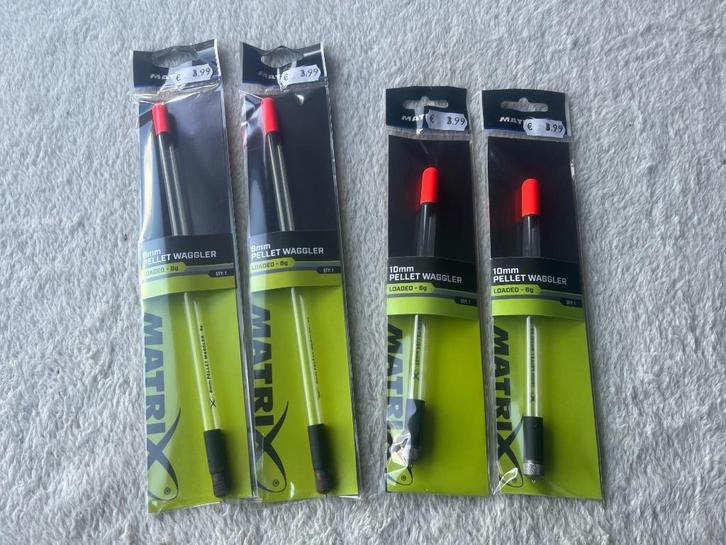 adv 489 /  NIEUW mixset 4 pallet waggler's MATRIX, Watersport en Boten, Hengelsport | Algemeen, Nieuw, Dobber of Lood, Ophalen of Verzenden