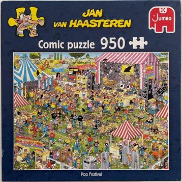 Jan van Haasteren "Pop Festival" 950 stukjes beschikbaar voor biedingen