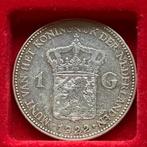 VERSCHILLENDE JAREN 1 gulden Wilhelmina 'Opgestoken Haar', Postzegels en Munten, Munten | Nederland, Ophalen, 1 gulden, Zilver