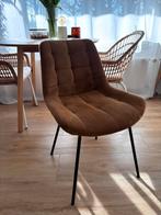 Cognac kleurige Xenos eetkamerstoel - Rotterdam, Ophalen, Gebruikt, Bruin, Eén
