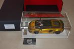LAMBORGHINI AVENTADOR chrome gold ltd 10 Davis Giovanni WRH, Hobby en Vrije tijd, Modelauto's | 1:18, Verzenden, Zo goed als nieuw