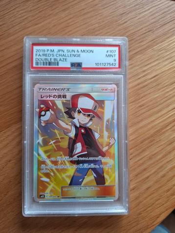 Red's challenge PSA 9 JPN SUN&MOON beschikbaar voor biedingen
