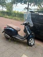 Vespa Primavera - Donkerblauw met Beige Zadel, Ophalen, Gebruikt, Overige modellen, Maximaal 45 km/u