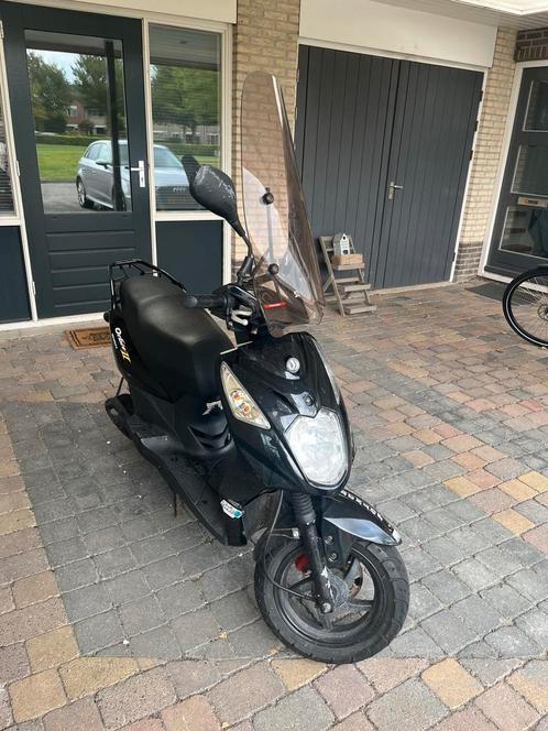 Sym Orbit Scooter - Zwart - Goed Onderhouden, Fietsen en Brommers, Scooters | SYM, Gebruikt, Orbit, Maximaal 25 km/u, Benzine