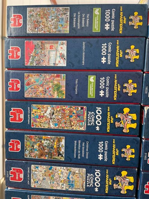 Van Haasteren puzzels 500 1000 1500 3x1000, Hobby en Vrije tijd, Denksport en Puzzels, Zo goed als nieuw, Legpuzzel, Minder dan 500 stukjes
