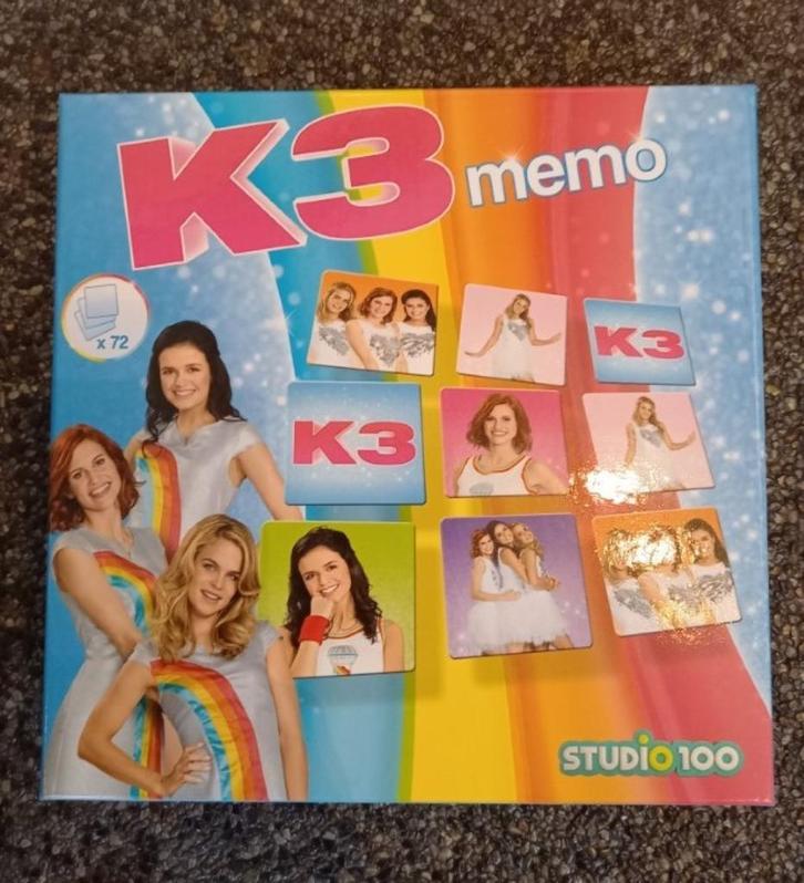 * K3 Memory nieuw *, Kinderen en Baby's, Speelgoed | Educatief en Creatief, Nieuw, Puzzelen, Ontdekken, Verzenden