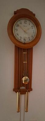 Echt eiken klok , Warmink, Huis en Inrichting, Woonaccessoires | Klokken, Ophalen, Zo goed als nieuw, Wandklok